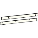 Jeu de plaques de montage pour verrou G-SR/BG blanc 9016 DORMAKABA
