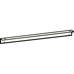 Support de linteau adapté à la glissière.G-EMF blanc 9016 DORMAKABA