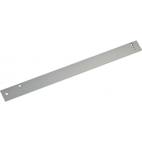 Plaque de montage adaptée au rail coulissant G-EMF blanc 9016 H.40mm DORMAKABA