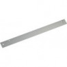Plaque de montage adaptée au rail coulissant G-EMF blanc 9016 H.40mm DORMAKABA