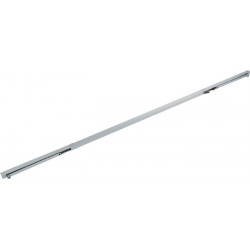 Glissière pour GSR-EMF-1G/VL pour TS 93 B argent Côté charnière DORMAKABA