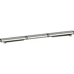 Glissière pour GSR/VL pour TS 93 B argent Côté charnière DORMAKABA