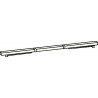 Glissière pour GSR/V pour TS 93 B blanc 9016 Côté charnière DORMAKABA