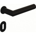 Paire de poignées de porte 162PBM/162PBMV/162PBMX Plastique 90m-90m m.Mini-Drückerrosette