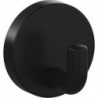 Crochet simple 477.90B010 45mm PA 90 noir profond ma D.50mm HEWI