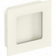 Poignée encastrée 544.60 PA 99 blanc pur brillant quad.f.HLT L.60mm B.60mm HEWI