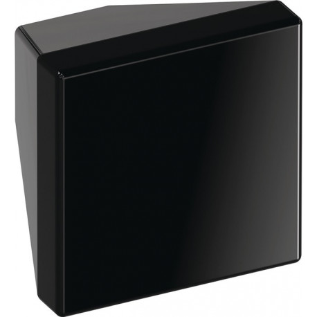 Poigée bouton pour meuble 547.32.1 plastique 90 noir profond HEWI