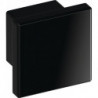 Poigée bouton pour meuble 547.32.3 plastique 90 noir profond HEWI