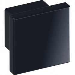 Poigée bouton pour meuble 547.32.3 plastique 92 gris HEWI