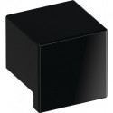 Poigée bouton pour meuble 547.32.4 plastique 90 noir profond HEWI