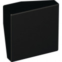 Poigée bouton pour meuble 547.32B1 plastique 90 noir profond ma HEWI