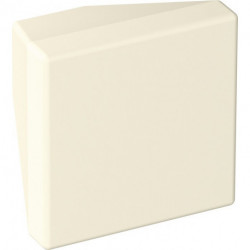 Poigée bouton pour meuble 547.32B1 plastique 99 blanc pur mat HEWI