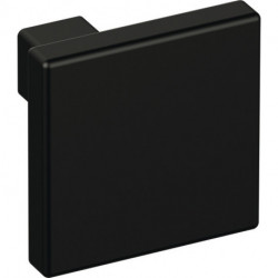 Poigée bouton pour meuble 547.32B2 plastique 90 noir profond ma HEWI