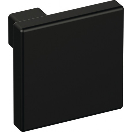 Poigée bouton pour meuble 547.32B2 plastique 90 noir profond ma HEWI