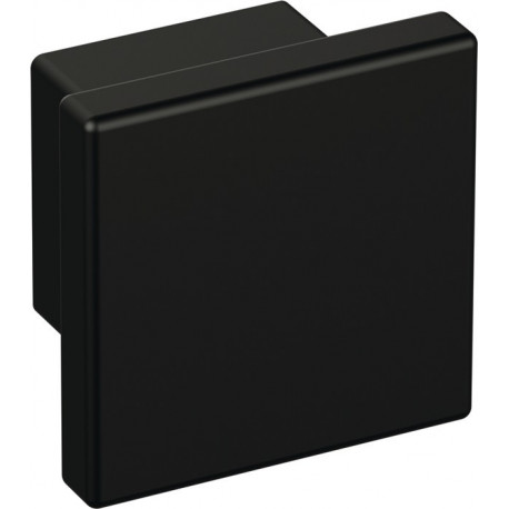Poigée bouton pour meuble 547.32B3 plastique 90 noir profond ma HEWI