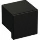 Poigée bouton pour meuble 547.32B4 plastique 90 noir profond ma HEWI