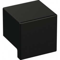 Poigée bouton pour meuble 547.32B4 plastique 90 noir profond ma HEWI