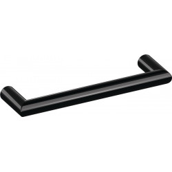 Poignée meuble 562.13.128 plastique 90 noir profond 128mm D.13mm HEWI