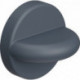 Rosace porte 306.23PBNRKN 90 Plastique 90 -10,5mm Hebel/Stift rd.HEWI