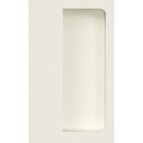 Poignée encastrée 539B PA 99 blanc pur ma rectangulaireTS ab 19mm f.HLT