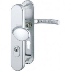 Poigné porte Tôkyô 76G/3332ZA/3410/1710 Alu.F1 72mm 41-46mm HOPPE