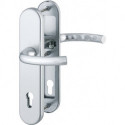 Poigné porte Tôkyô 1710/3331/3410 Alu.F1 92mm 66-71mm HOPPE