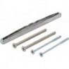Kit fixation porte G/G 65-70mm M5x80+4.0x75 carré.8x145mm HOPPE