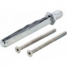 Kit de fixation porte Sertos® FS-K/G 65-70mm M5x75 carré.9x90mm HOPPE