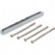 Kit de fixation porte Sertos® FS-G/G 65-70mm M4x75 carré.9x125mm HOPPE