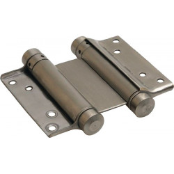 Charnière pour porte battante acier galvanisé taille 39 longueur 175 mm 55 kg épaisseur de porte 40-45 mm DENI (Par 2)