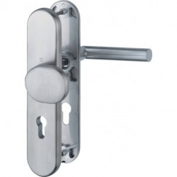 Poigné porte Utrecht E86G/3331A/3440/1444Z VA F69 72mm 42-47mm HOPPE