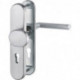 Poignée porte Ams.FS-E86G/3331/3310/1400F Inox F69 D/K TS 42-47mm PZ rd
