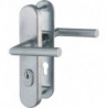 Poignée porte Ams.FS-E1400F/3332ZA/33310 Inox F69 D/D TS 42-47mm PZ rd