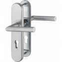 Poignée porte Ams.FS-E1400F/3331/3310 Inox F69 D/D TS 42-47mm PZ rd