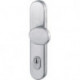 Poigné bouton longue E86G/3332ZA Inox F69 pour Protection combinée PZ 10mm HOPPE