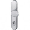Poigné bouton longue E86G/3332ZA Inox F69 pour Protection combinée PZ 10mm HOPPE