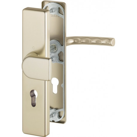Poigné porte London 78G/2222A/2440/113 Alu.F2 72mm 37-42mm HOPPE