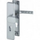 Poigné porte London 78G/2222A/2440/113 Alu.F1 92mm 67-72mm HOPPE