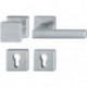 Poignée porte Dallas FS-E43L/52/52S/1643 Inox F69 D/K TS 40-65mm PZ quad.