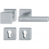 Poignée porte Dallas FS-E43L/52/52S/1643 Inox F69 D/K TS 40-65mm PZ quad.