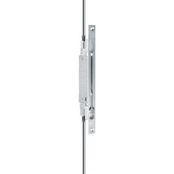 Plaque serrure 35 mm plaque frontale 22mm Stulpl.285mm Acier galvanisé, plaque frontale plate, rd