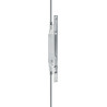 Plaque serrure 45 mm plaque frontale 24mm Stulpl.285mm VA F-plaque frontale plate
