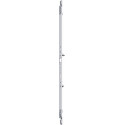 Serrure multipoint Multisafe 855R F-St.20mm L.648mm Surface argentée acier