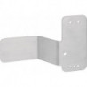 Couvercle pour montage dissimulé Plaque de montage pour barre anti-panique gauche L125xW180mm DENI