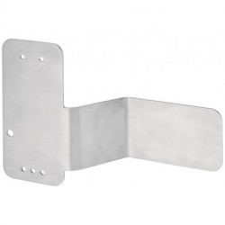 Couvercle pour montage dissimulé Plaque de montage pour barre anti-panique droite L125xW180mm DENI