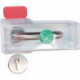 Couvercle de porte d'évacuation type K Fixation des boulons de tir Plastique macrolon transparent GFS
