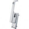 Poignée de porte 982 DIN gauche argenté anodisé LM 23mm droite anodisé 10mm FUHR