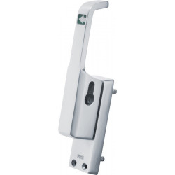 Poignée de porte 982 DIN droite anodisé LM 23mm droite anodisé 10mm FUHR
