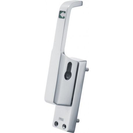 Poignée de porte 982 DIN droite anodisé LM 23mm droite anodisé 10mm FUHR