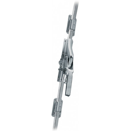 Poignée ouverture portail 902 DIN gauche / droite barre carrée en métal léger galvanisé 10x10 mm FUHR